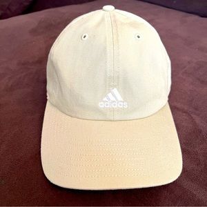 Adidas Hat Cap Strap Back Green Logo Aeroready Adjustable Casual Mens